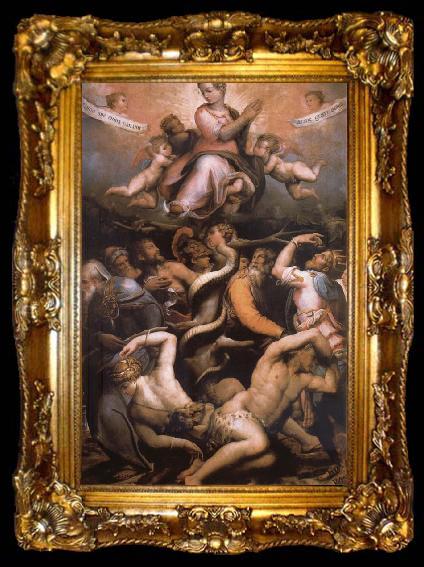 framed  Giorgio Vasari The Immaculate one Concepcion, ta009-2